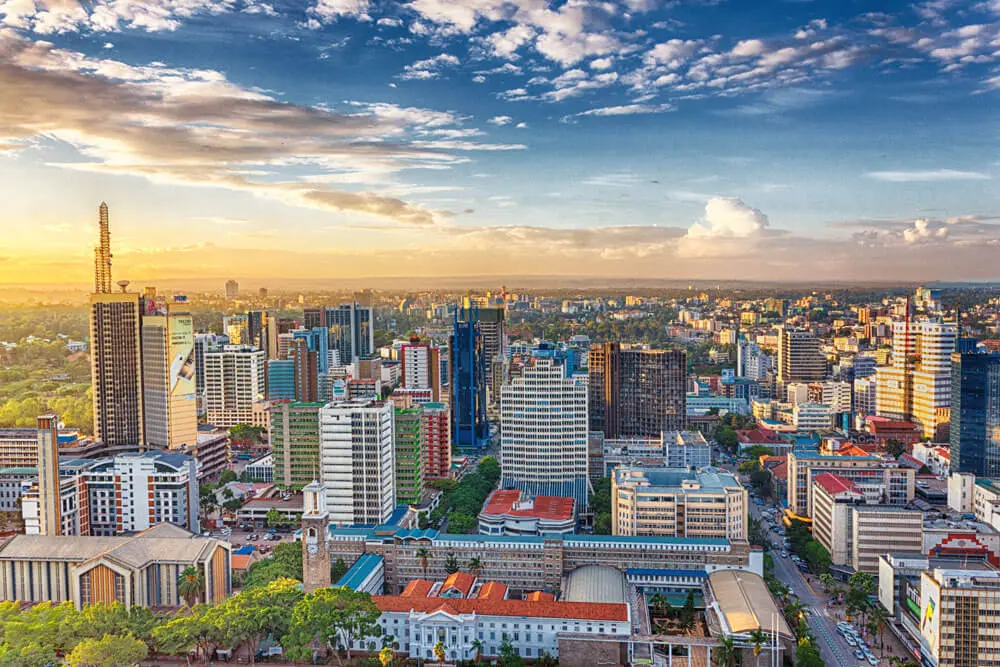 nairobi city skyline